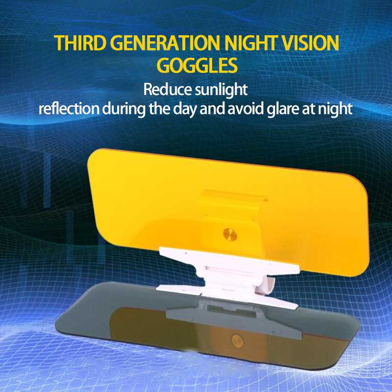 2 in 1 Car Sun HD Visor for Day & Night