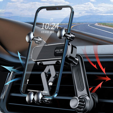 Gravity Car Phone Holder Air Vent Clip Mount